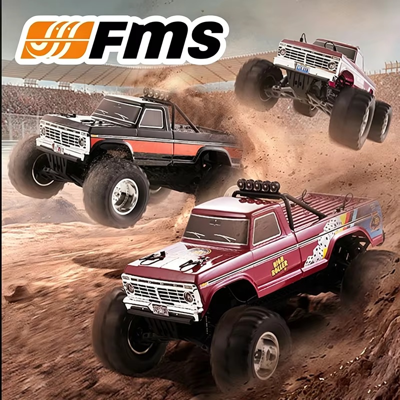 Hobby‑Grade FMS 1/10 Ford F100 - Rc Hobby Grade Monster Truck ulasan dan harga