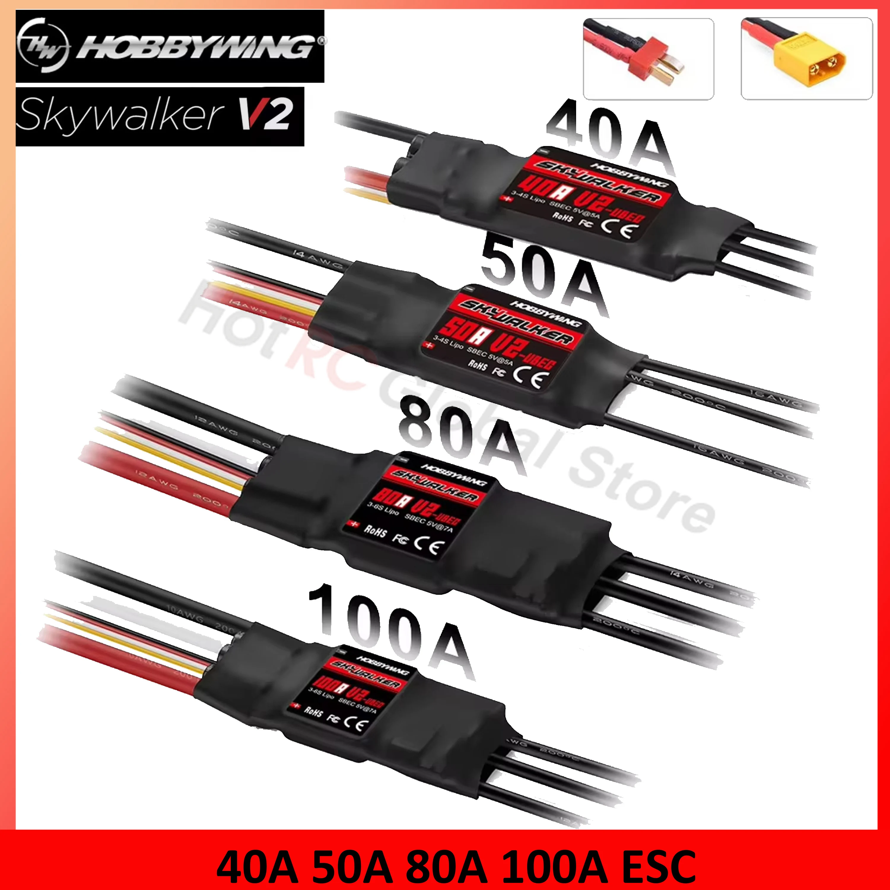 HOBBYWING Skywalker V2 Series  - Rc Hobby Motor ulasan dan harga