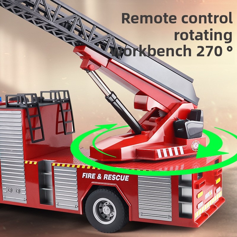 22CH RC Fire Truck with RC Aer - Rc Hobby Toucan ulasan dan harga