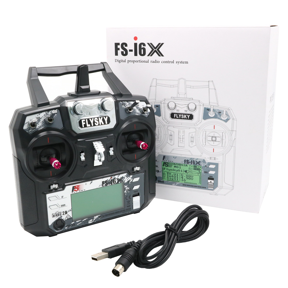FLYSKY FS-i6X FS i6X 10CH 2.4G - Rc Hobby Shops ulasan dan harga