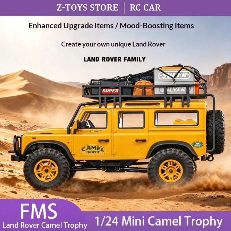 FMS 1/24 Licensed Land Rover C - Rc Hobby Land ulasan dan harga